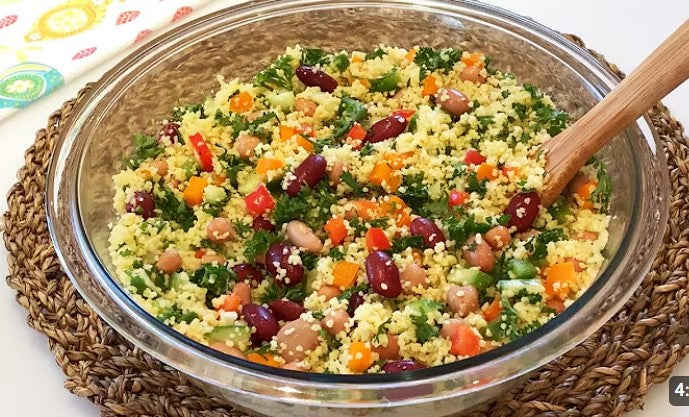 Couscous Salad (High Protein & Healthy)