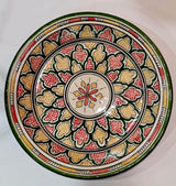 Kasriya Clay Plate Decorated 45 cm