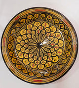 Kasriya Clay Plate Decorated 45 cm