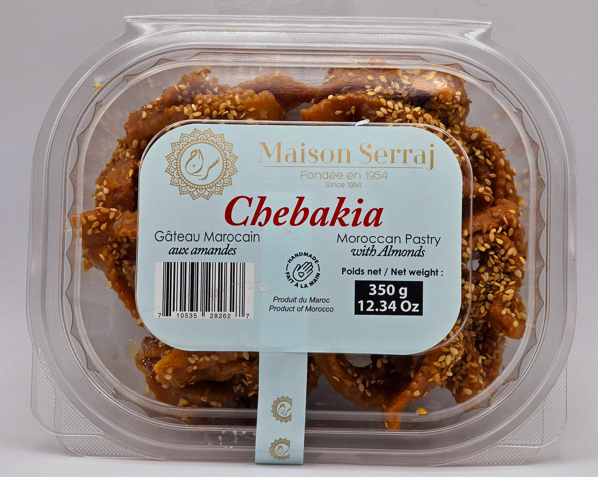 Chebakia with almonds 350g -Maison Serraj