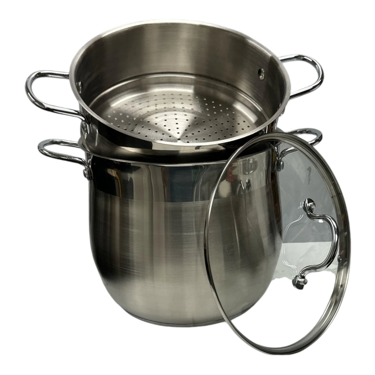 Couscousier Pot Stainless Steel Steamer 4L