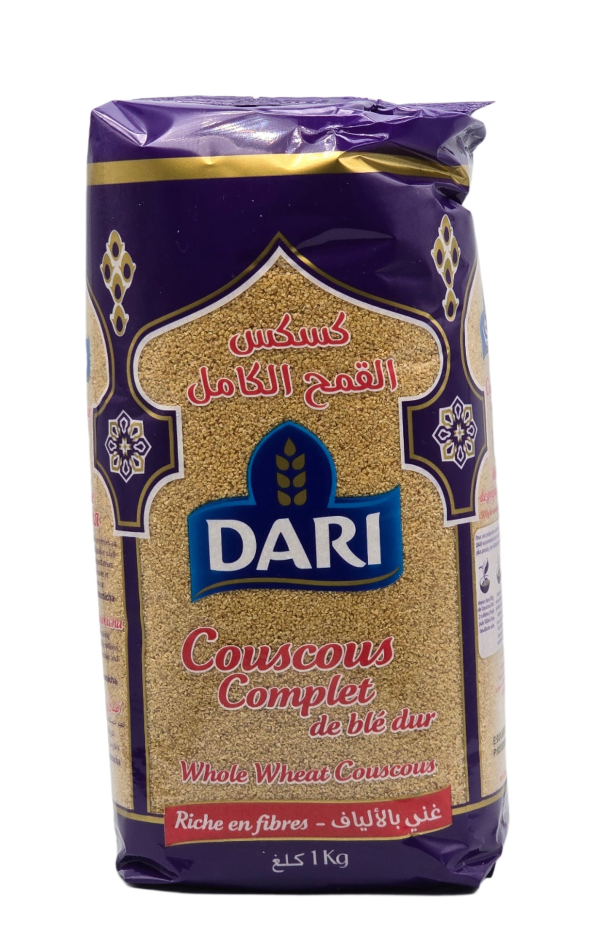 DARI Couscous Whole wheat 1kg