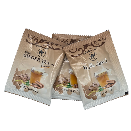 Kantaoui - 5 Sachets of Ginger Tea Cinnamon (5x18g)