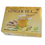 Kantaoui - 5 Sachets of Pure Ginger tea with honey (5x18g)