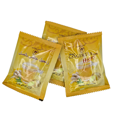 Kantaoui - 5 Sachets de Thé Pur Gingembre au Miel (5x18g)