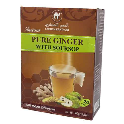 Kantaoui - 5 Sachets of Pure Ginger with Soursop (5x18g)