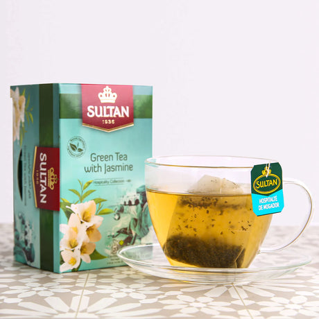 Tisane SULTAN Thé vert au jasmin 20 sachets