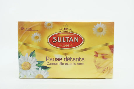 TISANE SULTAN WELL-BEING PAUSE RELAXATION, PACK DE 20